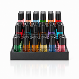 54 x 1 oz. Roll On Pure Oils Starter Pack w/ 3 Tier Black Acrylic Display