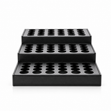 Black Acrylic 3 Tier Display (Fits 1/3 & 1/6 oz Roll-ons)
