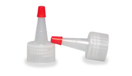 Plastic Red Tip Yorker Caps
